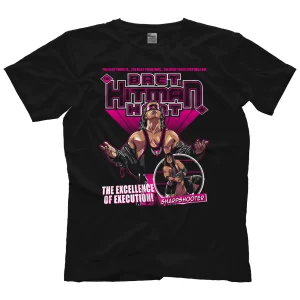Polera Bret hart Sharpshooter