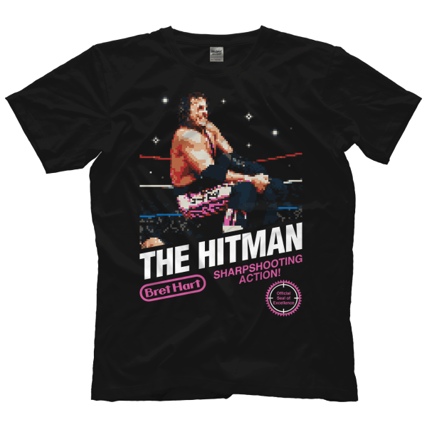 Polera Bret hart Hitman 8-Bit