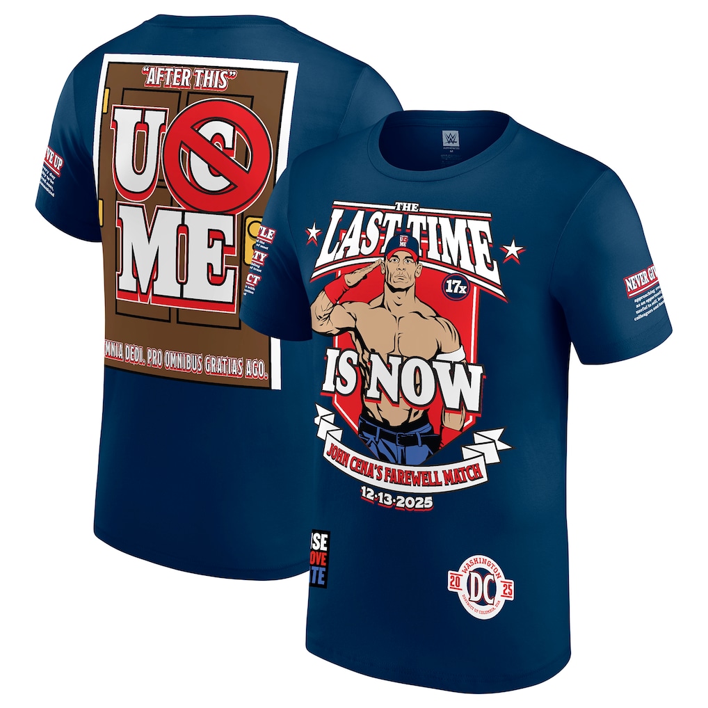 Polera John Cena Farewell Tour 2025 Washington