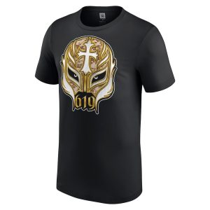 Polera Rey Mysterio 619 Gold Mask