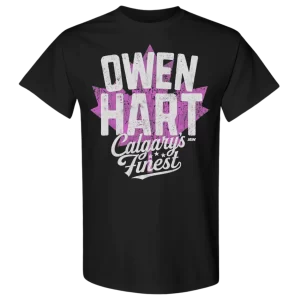 Polera Owen Hart - Calgary's Finest
