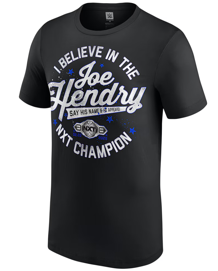 Polera Joe Hendry I Believe In The NXT Champion T-Shirt