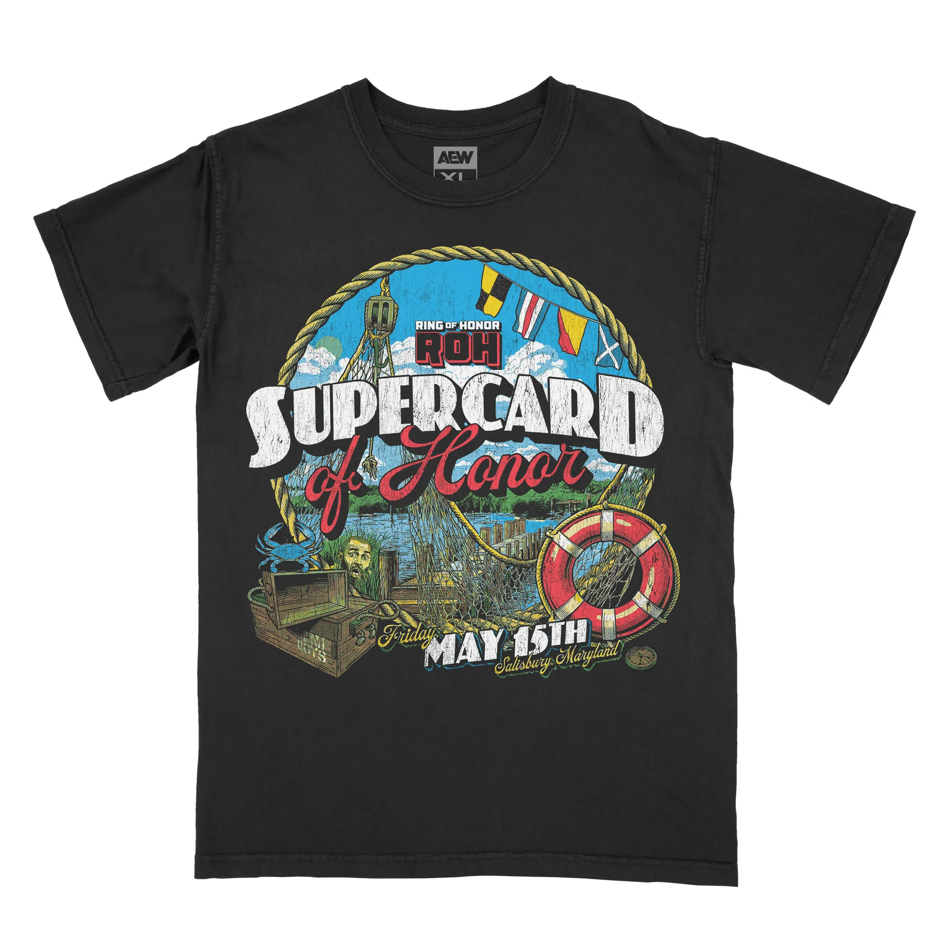 Polera ROH Supercard of Honor 2026 Event