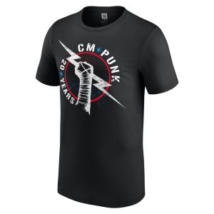 Polera CM Punk 20 Years Lightning